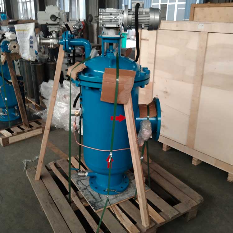 華豫供應DN200全自動自清洗過濾器 內置T型絲濾網